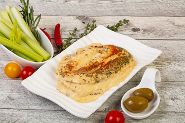 Vegan cuisine - Humus