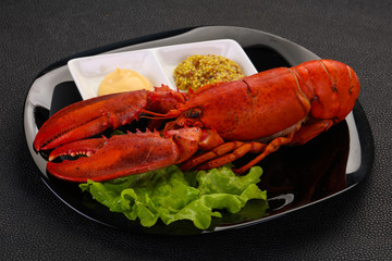 Luxury Lobster with sauce