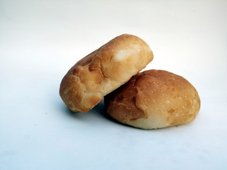 Homemade Freshly baked soft Dinner Rolls, selective focus