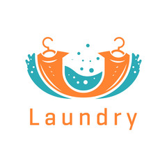 laundry logo design
