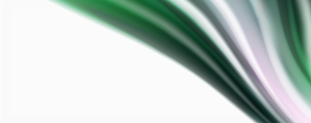 Fototapeta premium Modern techno Fluid przepływ kolorów na białym kolorowym słupku. Sztuka dla Twojego projektu