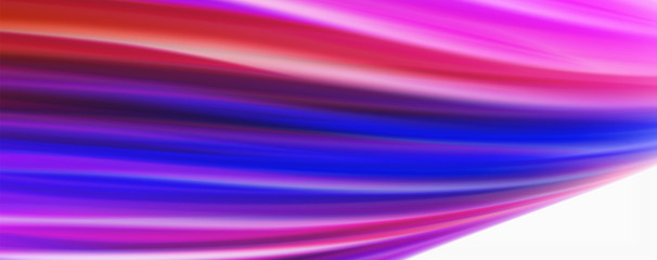 Color flowing waves, liquid conceptual abstract background