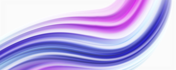 Glossy colorful liquid waves abstract background,, modern techno lines