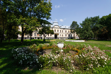Groedl neo baroque style palace in Skole, Ukraine