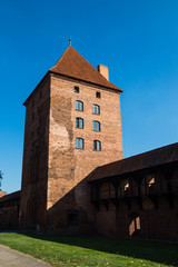 Fototapeta premium Malbork Castle is famous landmark of Poland outdoor