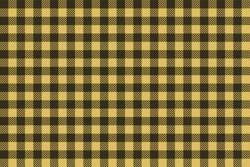 Light brown-black Lumberjack plaid seamless pattern.