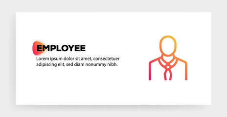 EMPLOYEE ICON CONCEPT