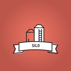 SILO LINE ICON SET