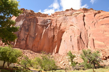 landscape on the Goblin state park in the united states of america