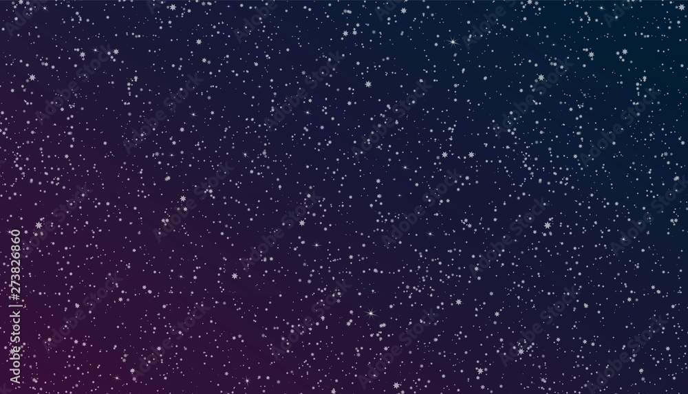 Canvas Prints abstract background of a large number of stars