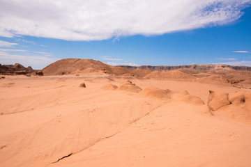 landscape on the Goblin state park in the united states of america