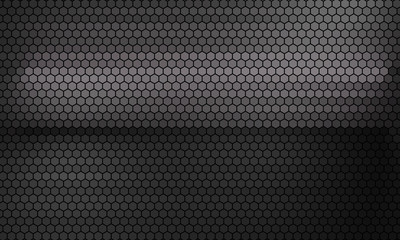 Fototapeta na wymiar honeycomb hexagonal grid background 3d-illustration