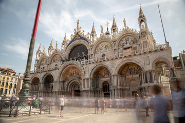 Fototapeta premium view of piazza San Marco in Venice, Italy. Architecture and landmark of Venice