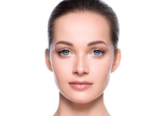 Obraz premium Beauty woman face healthy skin concept