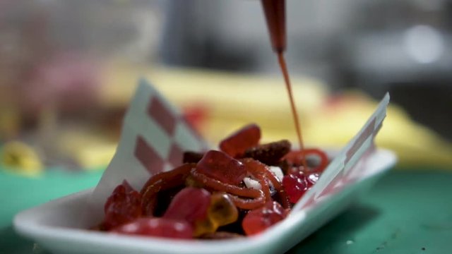 Special grape ice popsicle Preparation