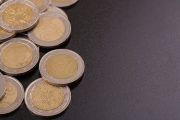 euro coins