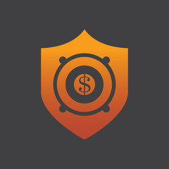 speaker safe money logo and abstract logo