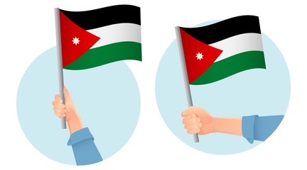 jordan flag in hand icon