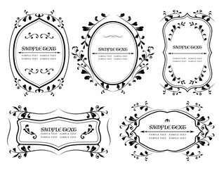 フレーム　飾り枠　エレガント