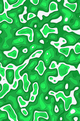 Very beautiful pattern. Abstract art wallpaper. Natural luxury. Paper cut-can be used as a trendy background for posters, cards, invitations