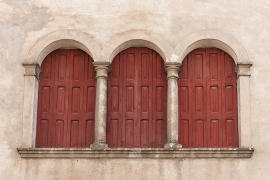 The town of Feltre in Italy