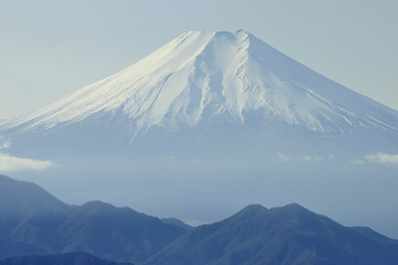Fototapeta premium 百蔵山より富士山