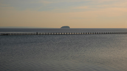 Fototapeta premium Causeway at Western Super Mare