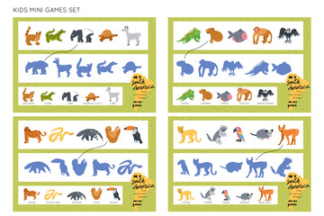 Kids education game vector