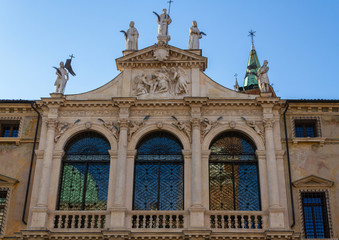 Fototapeta na wymiar Vicenza Palazzo storico