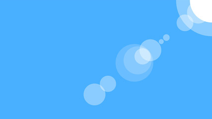 Sunny weather sign icon on blue background