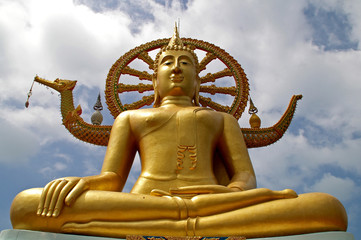 Giants at the Emerald Buddha Temple (Wat Phra Kaew), Bangkok, Thailand