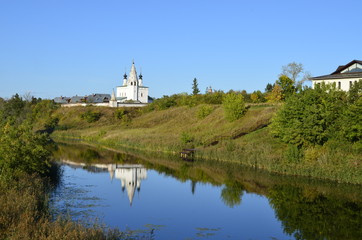 Sights of Suzdal. Russia, September 2018