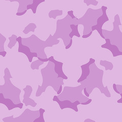 UFO camouflage of various shades of violet and pink colors