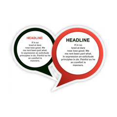 headliner sign. headliner paper origami speech bubble. headliner tag. headliner banner