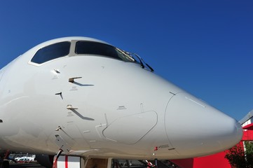 Obraz premium airplane in the sky