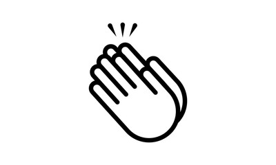  Applause icon clapping hands vector image