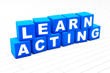 Learn Acting word illustration