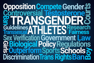 Transgender Athletes Word Cloud
