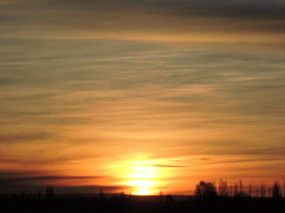 Obraz premium puesta de sol I