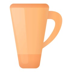 Coffee cup icon. Cartoon of coffee cup vector icon for web design isolated on white background