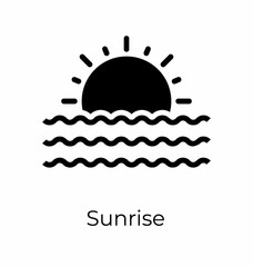 Bright Sunrise Vector