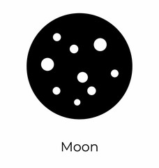 Full Moon Vector
