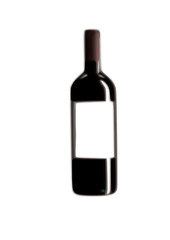 Vettoriale bottiglia di vino rosso