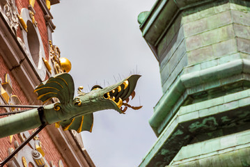 Old historical architecture building in Gdansk
