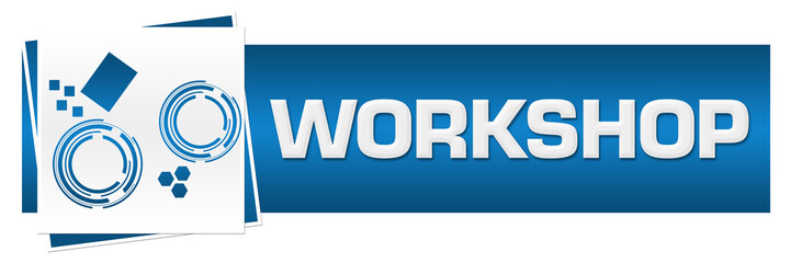 Workshop Blue Grey Technology Block 