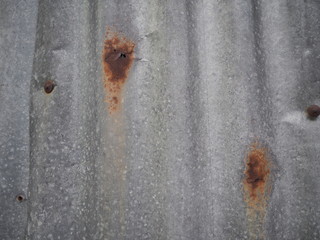 zinc wall vintage decay  rust surface