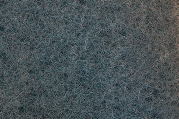 Dark blue abstract background. Close-up of the hairy surface under the microscope. Nanostructure...