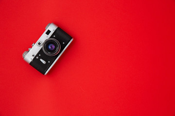 camera on red