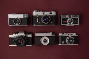 vintage camera collection