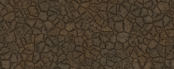 Dry lake soil texture background